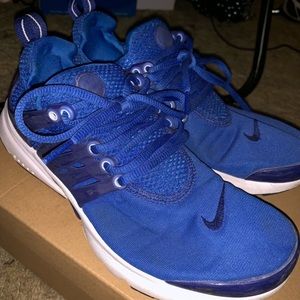 Royal Blue Nike Prestos